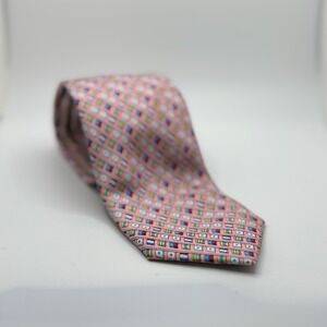 Vineyard Vines Pink Nautical Signal Flag Silk Mens Tie Made in USA